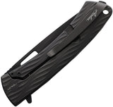 DPx Gear Aculus 3D Framelock Black Titanium Folding MagnaCut Pocket Knife DPACF052