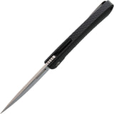DPx Gear Aculus Framelock Black Aluminum Folding D2 Steel Pocket Knife DPACF053