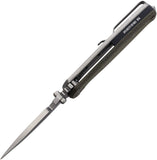 DPx Gear HEST Classic Framelock Green Folding Sleipner Steel Pocket Knife HSF039