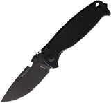 DPx Gear HEST 3.0 Framelock Black G10 Folding Sleipner Steel Pocket Knife HSF305