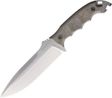DPx Gear HEST 6 Green Micarta CPM-MagnaCut Fixed Blade Knife w/ Sheath HSX062