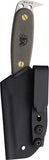 DPx Gear HEST Original Green Micarta MagnaCut Steel Fixed Blade Knife HSX200