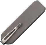 D Rocket Designs Automatic 007 Knife OTF Gray Smooth Titanium Bohler M390 Blade 007S