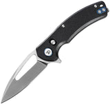 Dreamtech Axis Lock Black G10 Folding D2 Steel Drop Pt Pocket Knife K3444GB
