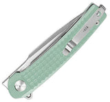 Dreamtech Linerlock Jade Frag G10 Folding D2 Steel Pocket Knife K3613GJ