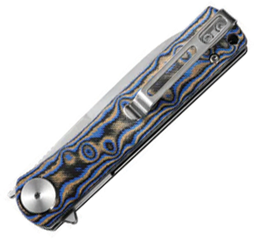 Dreamtech Linerlock Blue Micarta Folding Knife | Get Yours at AK