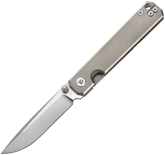 Dreamtech Framelock Ti Gray Folding Knife | Premium EDC Blades at
