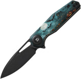 Dreamtech D4211 Button Lock 2026 Halloween G10 Folding D2 Steel Pocket Knife K4211GHB