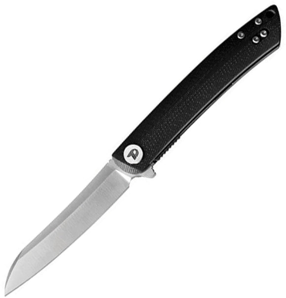 Dreamtech Small Linerlock Black G10 Folding D2 Steel Pocket Knife K4224SB