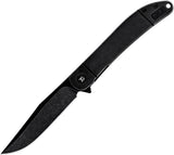 Dreamtech Framelock Black Titanium Folding VG-10 Clip Pt Pocket Knife K4366VB