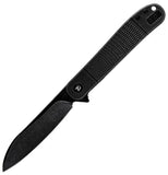Dreamtech Framelock Black Titanium Folding D2 Steel Pocket Knife K4370B