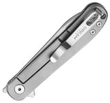 Dreamtech Framelock Gray Titanium Folding D2 Steel Pocket Knife K4370G