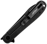 Dreamtech D4370 Framelock Black Titanium Folding VG-10 Pocket Knife K4370VB