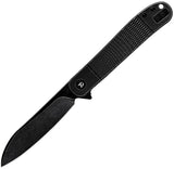 Dreamtech D4370 Framelock Black Titanium Folding VG-10 Pocket Knife K4370VB