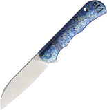 Dreamtech Linerlock Lightning Strike Titanium Folding 14C28N Pocket Knife K4453LF