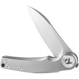 Dreamtech Framelock Gray Titanium Folding Bohler M390 Pocket Knife K618TG