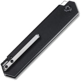 DOTS Gear Preacher Slip Joint Black G10 Folding 154CM Pocket Knife SA10602A