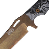 Dawson Knives Wayfinder Black & White G10 Arizona Copper MagnaCut Fixed Blade Knife 16449