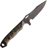 Dawson Knives Smuggler Ultrex Camo G10 Apocalypse Black MagnaCut Fixed Blade Knife 16777
