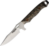 Dawson Knives Smuggler Ultrex Camo G10 Satin MagnaCut Fixed Blade Knife 20349