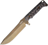 Dawson Knives Reaper Black & Gray G10 Arizona Copper MagnaCut Fixed Blade Knife 41720