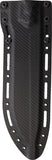 Dawson Knives Archangel Black & Red G10 Monsoon MagnaCut Fixed Blade Knife 47490