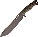 Dawson Knives Archangel Camo G10 Midnight Black MagnaCut Fixed Blade Knife 47544
