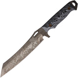 Dawson Knives Wayfinder Black & White G10 Monsoon MagnaCut Fixed Blade Knife 47551