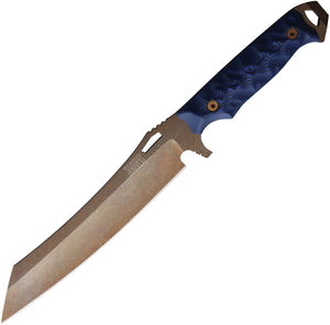 Dawson Knives Wayfinder Black & Blue G10 Arizona Copper MagnaCut Fixed Blade Knife 47667