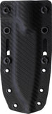 Dawson Knives Contractor Black & White G10 Midnight MagnaCut Fixed Blade Knife 48015