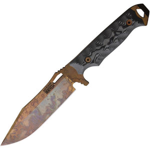 Dawson Knives Marauder Gray & Black G10 Arizona Copper MagnaCut Fixed Blade Knife 83588