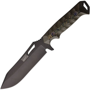 Dawson Knives Shepherd XL Ultrex Camo G10 Stealth Black MagnaCut Fixed Blade Knife 83854