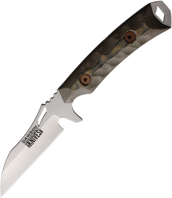 Dawson Knives Revelation Ultrex Camo G10 Satin MagnaCut Fixed Blade Knife 84073