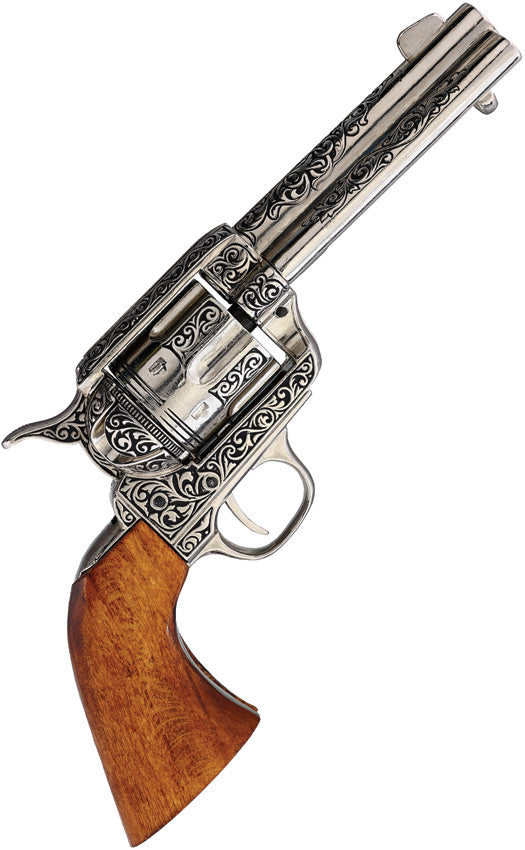 Denix Knives Engraved Fast Draw Replica Revolver Wood 1504