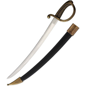 Denix Pirate Black Brass Replica Sword Letter Opener 3033F
