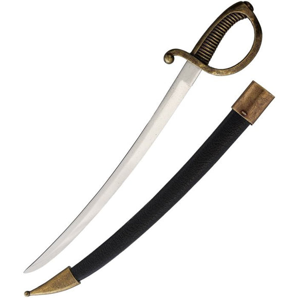 Denix Pirate Black Brass Replica Sword Letter Opener 3033F