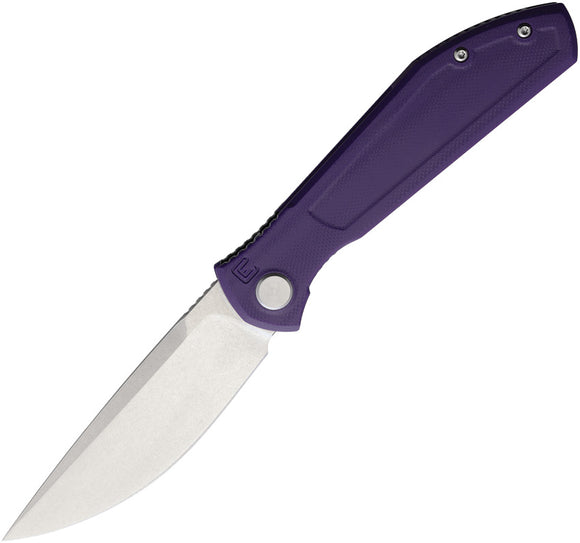 ECHO BY CKF Splinter Linerlock Violet G10 Folding CPM-S35VN Pocket Knife 08V