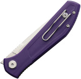 ECHO BY CKF Splinter Linerlock Violet G10 Folding CPM-S35VN Pocket Knife 08V
