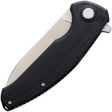 ECHO BY CKF Natrix Linerlock Black G10 Folding CPM-S35VN Pocket Knife 09BLK