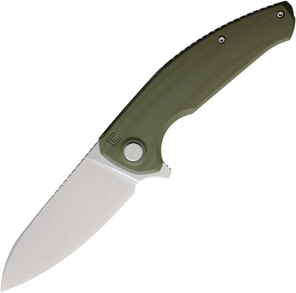 ECHO BY CKF Natrix Linerlock Green G10 Folding CPM-S35VN Pocket Knife 09GRN