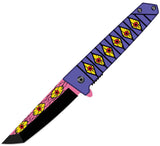 ElitEdge Linerlock A/O Purple ABS Folding Stainless Pocket Knife 10A102PEP