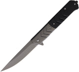 ElitEdge Linerlock A/O Black G10 Folding 420C Steel Pocket Knife 10A106BK