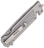 ElitEdge Linerlock A/O Gray G10 Folding 3Cr13 Steel Pocket Knife 10A116GYMA