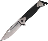 ElitEdge Linerlock A/O Black G10 Folding Stainless Pocket Knife 10A121BK