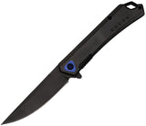 ElitEdge Linerlock A/O Black Stainless Folding 3Cr13 Pocket Knife 10A83SBK