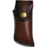 ElitEdge Linerlock Abalone Folding Damascus Steel Pocket Knife 10B005WP