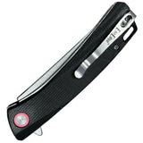 ElitEdge Linerlock Black Micarta Folding D2 Steel Pocket Knife 10B013BK