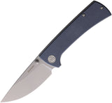 EIKONIC RCK9 Linerlock Blue G10 Folding D2 Steel Pocket Knife 100SGY