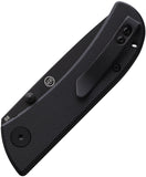 EIKONIC Fairwind Linerlock Black G10 Folding D2 Steel Pocket Knife 220BB