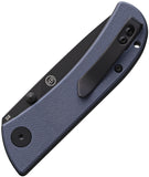 EIKONIC Fairwind Linerlock Blue G10 Folding D2 Steel Pocket Knife 220SSGY